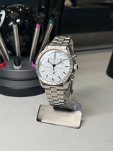 OMEGA X SWATCH -  "IRONSPACE" Pièce UNIQUE - CUSTOM MOONSWATCH Boitier V2 spécial/Lunette Acier / bracelet v2.5
