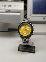 OMEGA X SWATCH / MOONSWATCH CUSTOM - "SUNFIRE" Pièce Unique boitier V2 Bracelet V2