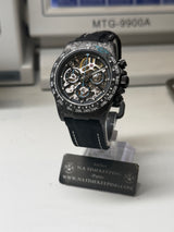 APEX - BOITIER CARBON FORGÉ R-01.TQ/AL "VENDETTA" Chronographe SQUELETTE Automatique * PIECE UNIQUE *
