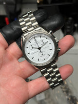 OMEGA X SWATCH -  "IRONSPACE" Pièce UNIQUE - CUSTOM MOONSWATCH Boitier V2 spécial/Lunette Acier / bracelet v2.5