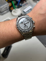 OMEGA X SWATCH / MOONSWATCH CUSTOM - Signature STEEL Model / MISSION TO THE MOON