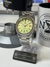 N.A- SHIBUSA - cadran VERT Pistache - MATCHA -  boîtier 38/40mm