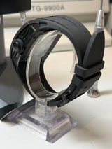 TX-01 / - TOURBILLON VOLANT - Boitier Noir Lunette CARBON Noir 316L Cadran Noir/Bracelet Noir
