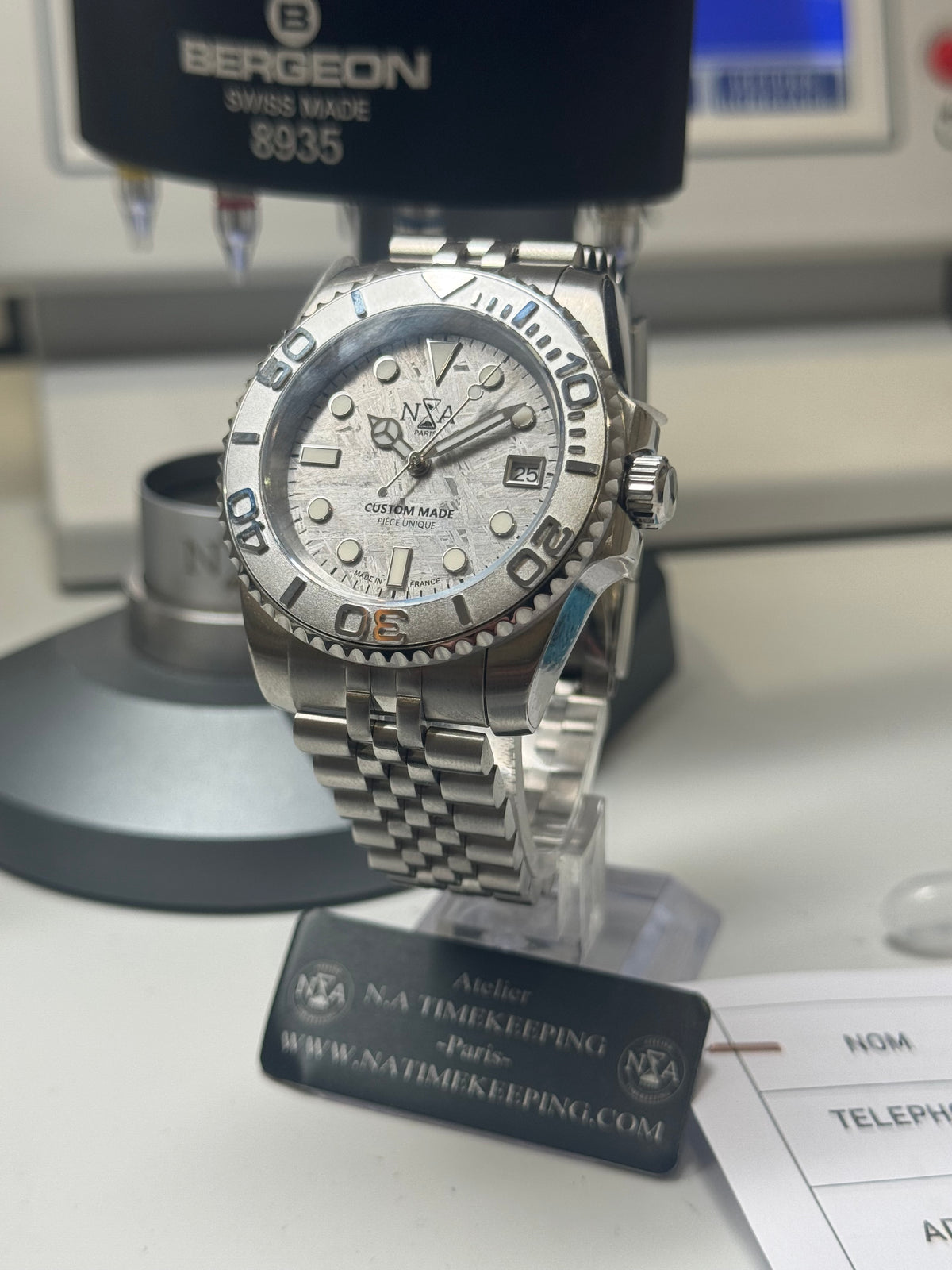 Montre De Plongée Zeda Mécanique Manuelle - Pour Pièces Ou Réparation, Occasion
