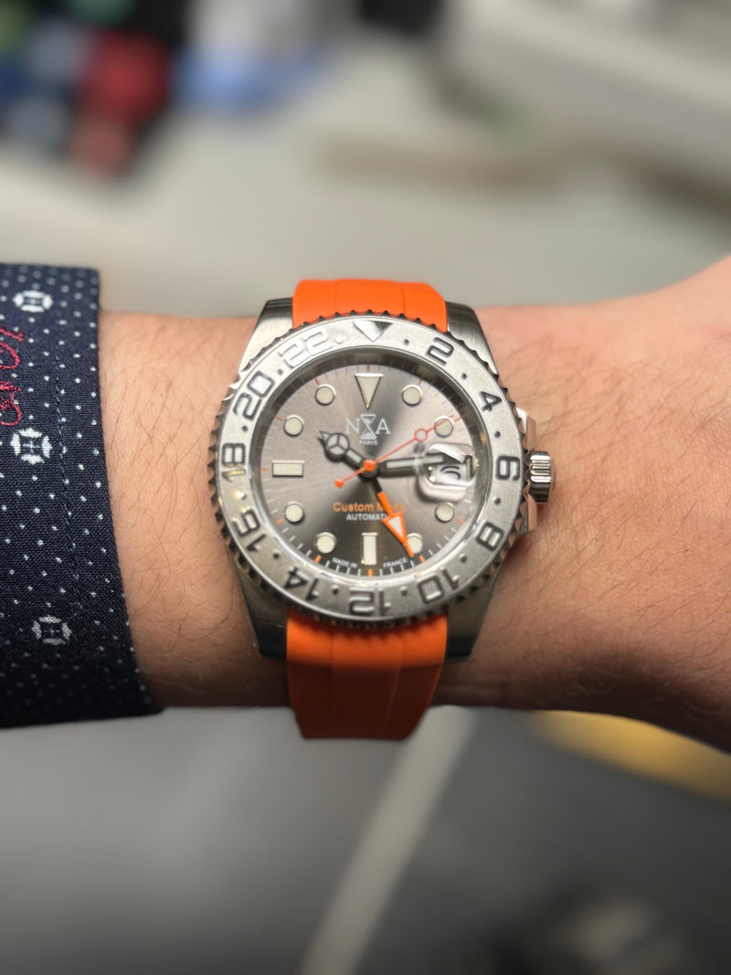 Seiko MOD - N.A Classic Diver "Special Orange Edition" Pièce unique