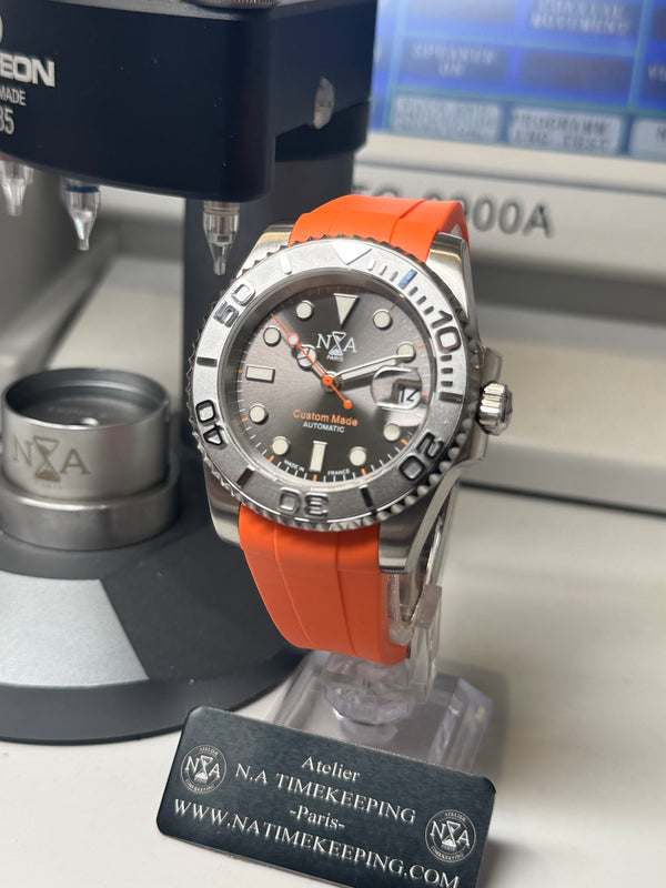 Seiko MOD - N.A Classic Diver "Special Orange Edition" Pièce unique