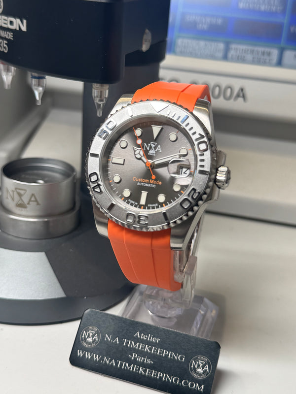 Seiko MOD - N.A Classic Diver "Special Orange Edition" Pièce unique